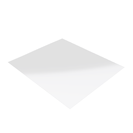 Découpe de Plexiglas Transparent 3mm | 550x480mm