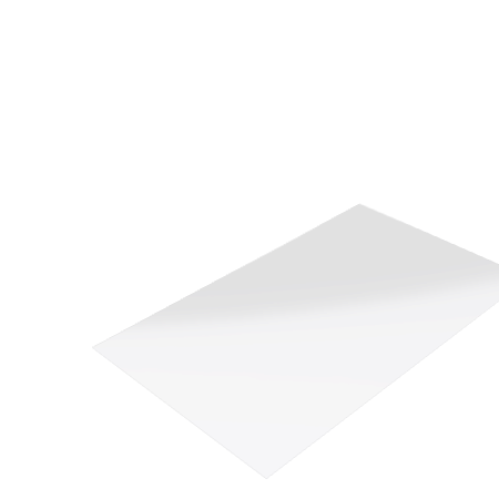 Découpe de Plexiglas Transparent 3mm | 200x355mm