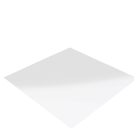 Découpe de Plexiglas Transparent 3mm | 200x200mm