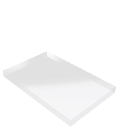 Découpe de Plexiglas Transparent 20mm | 1850x1040mm