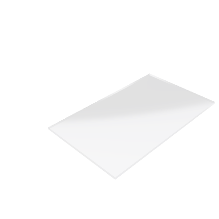 Découpe de Plexiglas Transparent 4mm | 600x1045mm