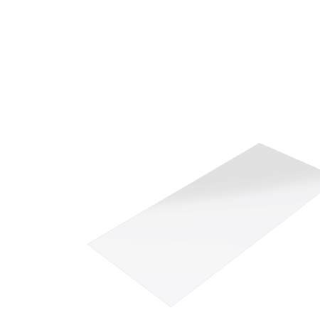 Découpe de Plexiglas Transparent 3mm | 200x505mm