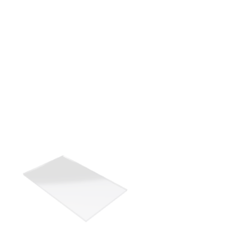 Découpe de Plexiglass Transparent Economique (Extrudé) 5mm | 2430x1330mm