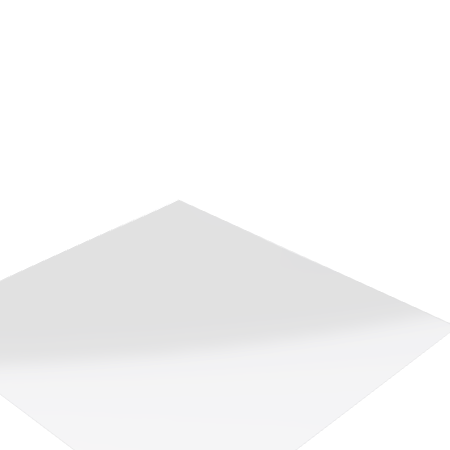 Découpe de Plexiglass Transparent Economique (Extrudé) 3mm | 200x200mm