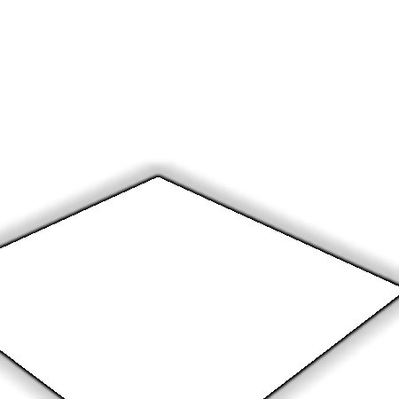 Découpe de Plexiglass Blanc Diffusant 3mm | 200x200mm | Trous Ø5mm aux 2 angles côté court - éloignement des bords 30 mm