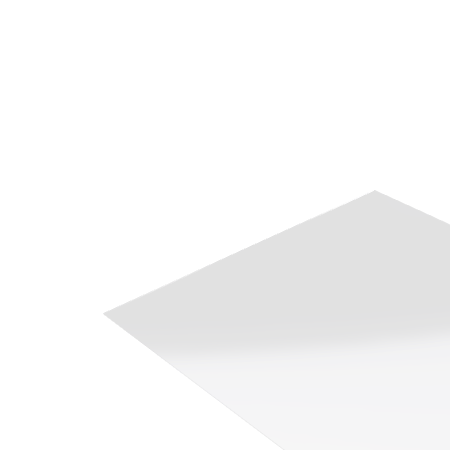 Découpe de Plexiglass Transparent Economique (Extrudé) 3mm | 200x200mm