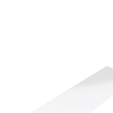 Découpe de Plexiglass Transparent Economique (Extrudé) 3mm | 200x642mm